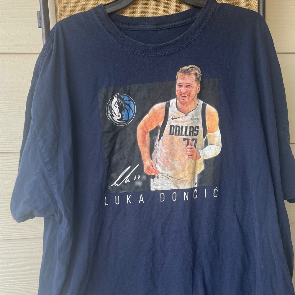 Navy Blue Luka Dončić Graphic Tee